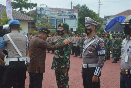 Pasukan Gabungan Amankan Perayaan Natal di 115 Gereja