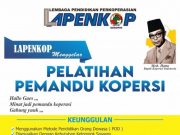 Lapenkop Dekopinwil Gelar Pendidikan Pemandu Pelatih Koperasi-UMKM Januari Mendatang