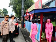 Plt Kapolresta Magelang Kunjungi Pospam Operasi Lilin Candi 2022