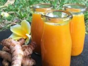 Lima Alasan Kenapa Harus Minum Jamu Kunyit Asam Ilustrasi jamu kunyit asam. Foto: cookpad.com.