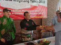 Kholid Abidin Dikukuhkan Menjadi Ketua Tim Sukses Porprov Kota Magelang 2023