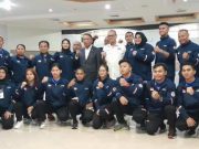 Menpora Lepas Atlet Angkat Besi ke Kejuaraan Dunia Angkat Besi 2022