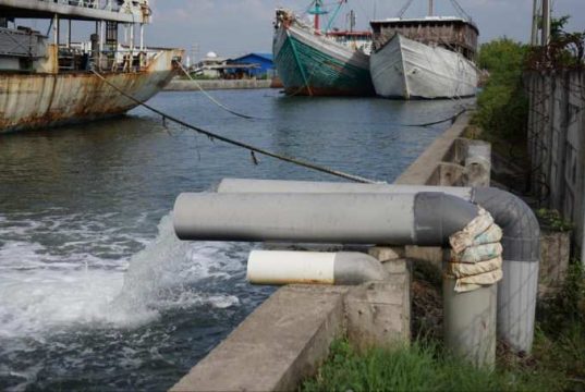 Genangan Rob Pelabuhan Tanjung Emas Surut, Aktivitas Pelabuhan Kembali Normal