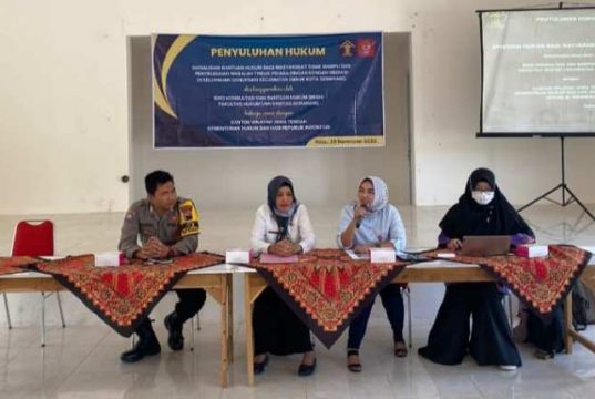 Penyuluhan Hukum di Kelurahan Genuksari, Ratna: Tipiring Bisa Diselesaikan dengan Mediasi