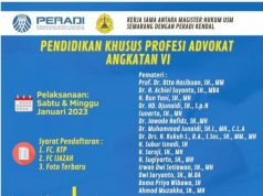 Magister Hukum USM-Peradi Kendal Gelar Pendidikan Khusus Profesi Advokat