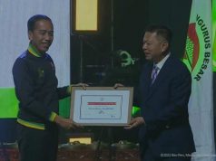 Presiden Jokowi Terima Penghargaan Tertinggi dari IWUF