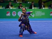 Ivana Raih Emas Pakai Pedang Pinjaman