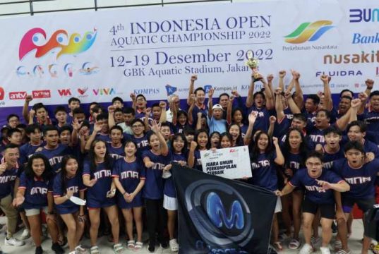 Millenium Juara Umum Cabor Renang 4th IOAC 2022