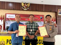 Bank Jateng Temanggung Bekerja Sama dengan Polres untuk Salurkan Gaji Anggota