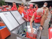 Pemprov Serahkan Bantuan Senilai Rp 1,5 Miliar ke PMI Jateng