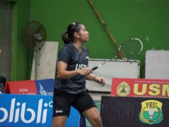 Di Tengah Laga USM Cup XV, Debora Luangkan Waktu Baca Buku untuk Buat Skripsi