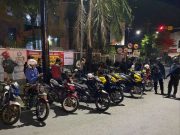 Tim Sparta Polresta Surakarta Kandangkan 20 unit Sepeda Motor Berknalpot Brong