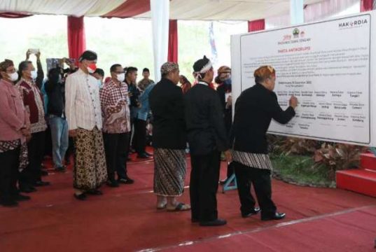 Jateng Jadi Provinsi Percontohan saat Terapkan Desa Antikorupsi