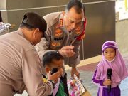 Kapolresta Surakarta Berikan Hadiah pada Siswa TK Hafal Al Fatihah dan Pancasila
