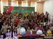Keluarga Kristiani RSUD RA Kartini Gelar Natal Bersama, Jadilah Penerang Walaupun Hanya Seperti Lilin