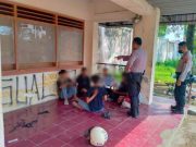 Satuan Samapta Polres Grobogan Bubarkan Pelajar yang Sedang Pesta Miras
