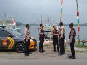 Polres Klaten Pantau Ketat Obyek Wisata Rowo Jombor selama Nataru