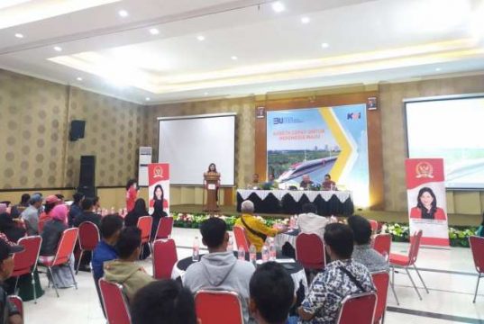 Sosialiasi Kereta Cepat Jakarta Bandung di Grobogan, Anggota DPR Evita Nursanty Nyatakan KCJB Jadi Pusat Keunggulan