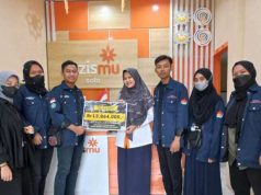 BEM Keluarga Mahasiswa Unisri Salurkan Donasi Peduli Cianjur