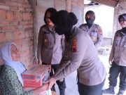 Polres Klaten Serahkan Bansos dan Santunan bagi Warga Ngawen