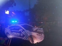 Polsek Grobogan Pasang Replika Mobil Polisi Lengkap dengan Lampu Strobo di Getasrejo