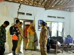 Tinjau Bencana Tanah Retak, Ini yang Direncanakan Bupati Pacitan