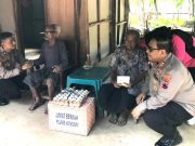 Baksos Polres Wonogiri Bantu Warga Kurang Mampu yang Sakit
