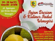 Festival Jajan Durian dan Kuliner Jadul di Alun-alun Wonogiri, Catat Ini Jadwalnya
