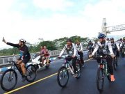 Kodim 0801 Pacitan Gelar Olahraga Jalan Kaki dan Bersepeda Secara Massal