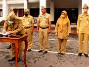 Hari Pertama Kerja di Tahun Baru 2023, Ditandai Ikrar Netralitas ASN Wonogiri
