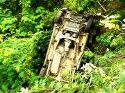 Mobil Asal Pacitan Terjerumus Masuk Jurang di Kismantoro Wonogiri
