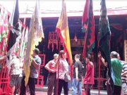 Sambut Imlek, Klenteng Tek Hay Kiong Buka Pintu dan Pasang Bendera