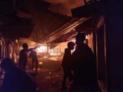 Kebakaran Pasar Penampungan Sapuran Wonosobo Hanguskan 50 Kios Lebih