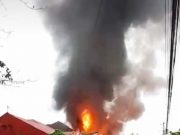 Warga Dikejutkan Ledakan dari Sebuah Rumah yang Diduga Tempat Penyimpanan Bahan Kimia di Pedurungan Semarang