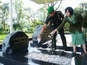 Jelang HUT Ke-72 Penerangan TNI AD, Keluarga Besar Pendam IV/Diponegoro Ziarah di Makam Pahlawan