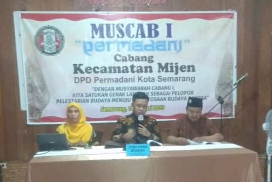 Dua Sistem Pemilihan Digunakan dalam Muscab Permadani Cabang Mijen Kota Semarang