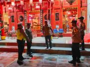Jelang Imlek, Polsek Muntilan Lakukan Pengamanan Sembahyang Bwee Gee di Klenteng Hok An Kiong