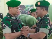 Dandim Magelang Pimpin Sertijab Sejumlah Danramil