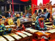 Tampil Memukau, Karawitan Permadani Laras Iringi Prosesi Wisudha Purna Wiyata