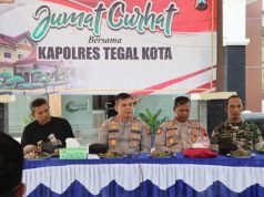 Jumat Curhat, Kapolres Tegal Kota Sambangi Warga Tegal Selatan