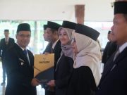 Wali Kota Lantik 5 Pejabat Pengawas dan Administrator