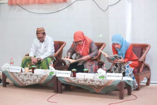 Jadi Juri di Cabang MQK Porseni NU, Nawal Yasin Bangga Saksikan Kerja Keras Para Peserta