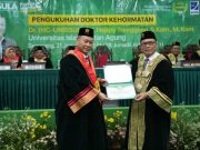 Motivator Nasional Heppy Trenggono Raih Doktor Kehormatan di Unissula