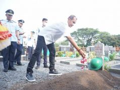 Wamenkumham Ziarah ke Pusara Mantan Menteri Kehakiman, Prof. Muladi