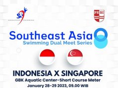 Tim Renang Singapura Tantang Indonesia di Jakarta