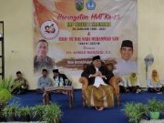Peringati Ultah Perak SMPN Nalumsari undang KH Ahmad Marzuqi.SE Perkuat Karakter Siswa
