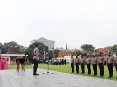 57 Personel Polresta Surakarta Naik Pangkat
