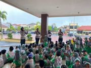 Dikunjungi Siswa-siswi RA NU Baiturrahman, Ini yang Dilakukan Satlantas Polres Jepara