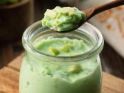 Resep:Pudding Edamame Sagu Pandan