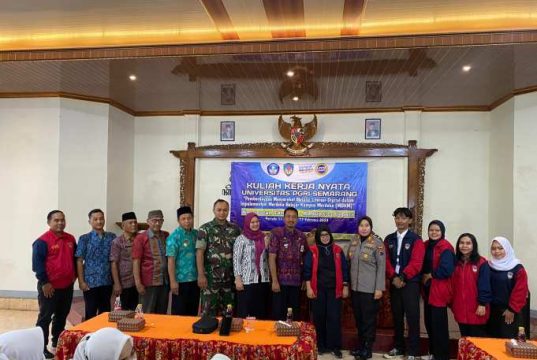 Sebanyak 81 Mahasiswa KKN UPGRIS Diterjunkan di Kecamatan Tahunan Jepara